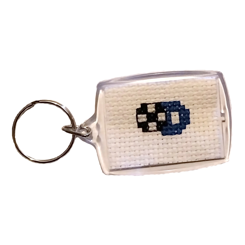 D Football Keyring
